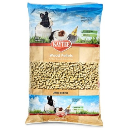 Kaytee Wood Pellets - Bird & Small Animal Bedding & Litter - 8 lbs