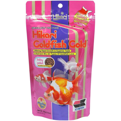 Hikari Gold Fish Gold - Baby Pellet - 3.5 oz