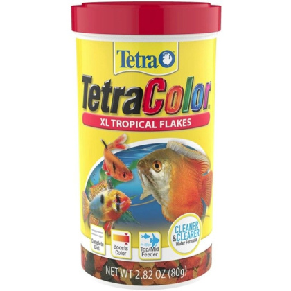 Tetra Tetra Tropical Color Flakes - 2.82 oz