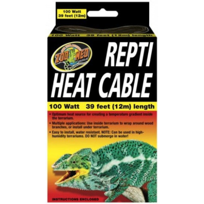 Zoo Med Repti Heat Cable - 100 watt (39\'L)